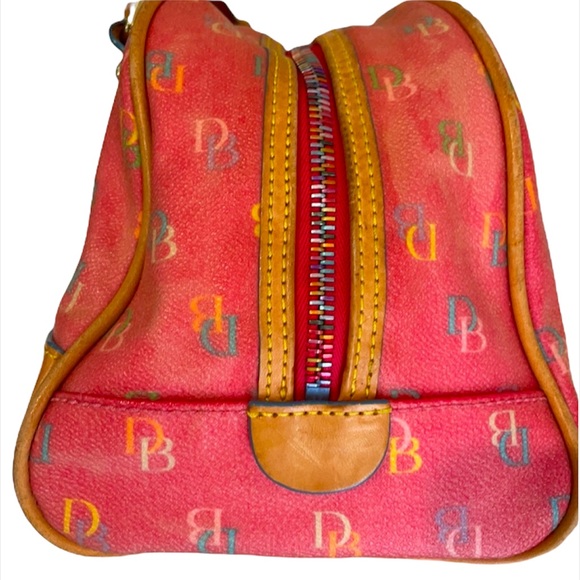 Dooney & Bourke Small Shoulder Bag, Pink&Blue - Picture 11 of 15